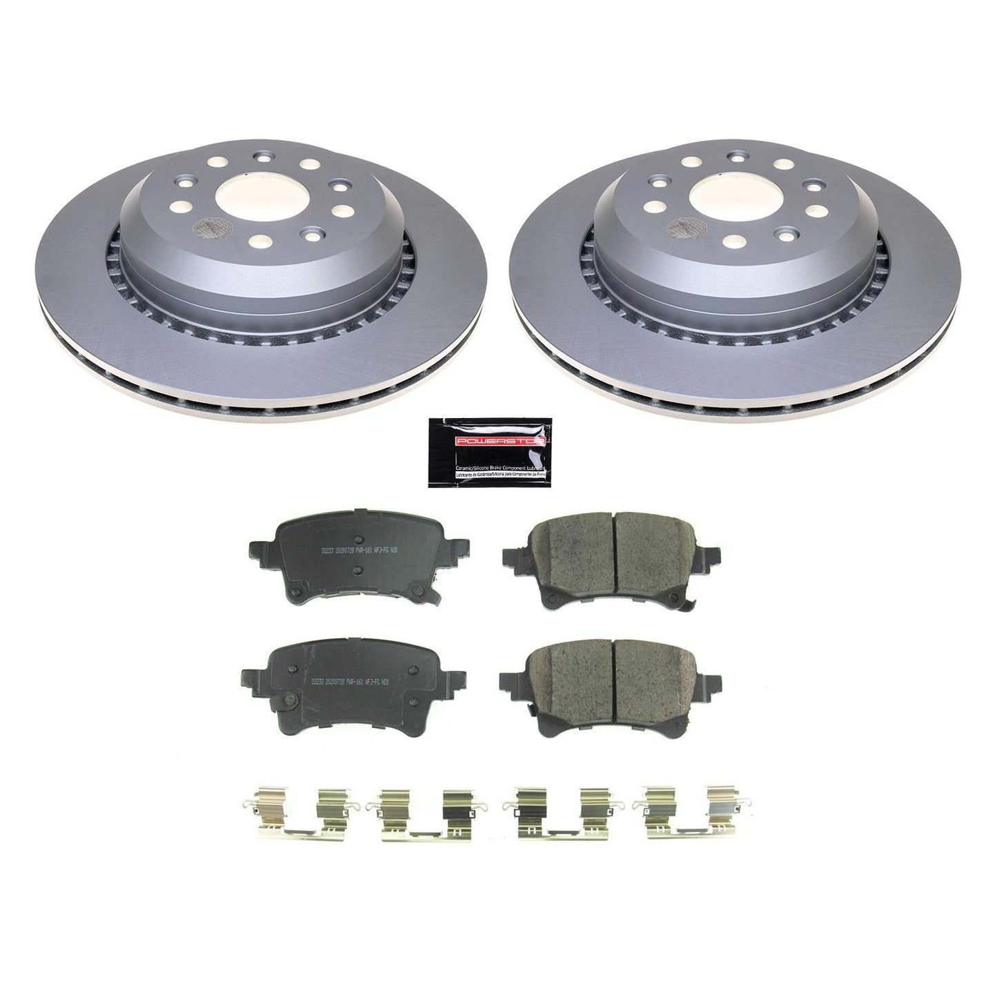 PowerStop Power Stop 20-21 Jeep Gladiator Rear Z17 Coated Brake Kit CRK8490