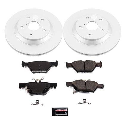 PowerStop Power Stop 19-21 Subaru Forester Rear Z17 Evolution Geomet Coated Brake Kit CRK8495