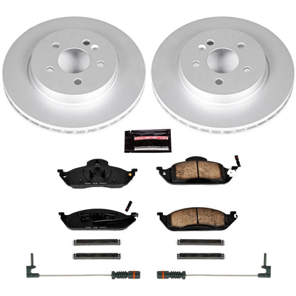 PowerStop Power Stop 98-03 Mercedes-Benz ML320 Front Z23 Evolution Sport Coated Brake Kit CRK864