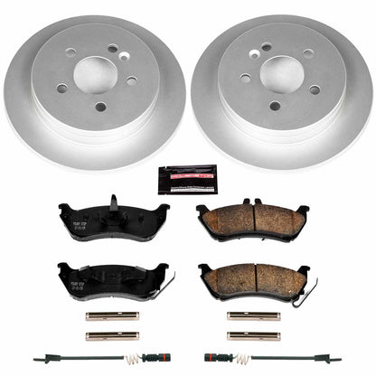 PowerStop Power Stop 98-03 Mercedes-Benz ML320 Rear Z23 Evolution Sport Coated Brake Kit CRK866