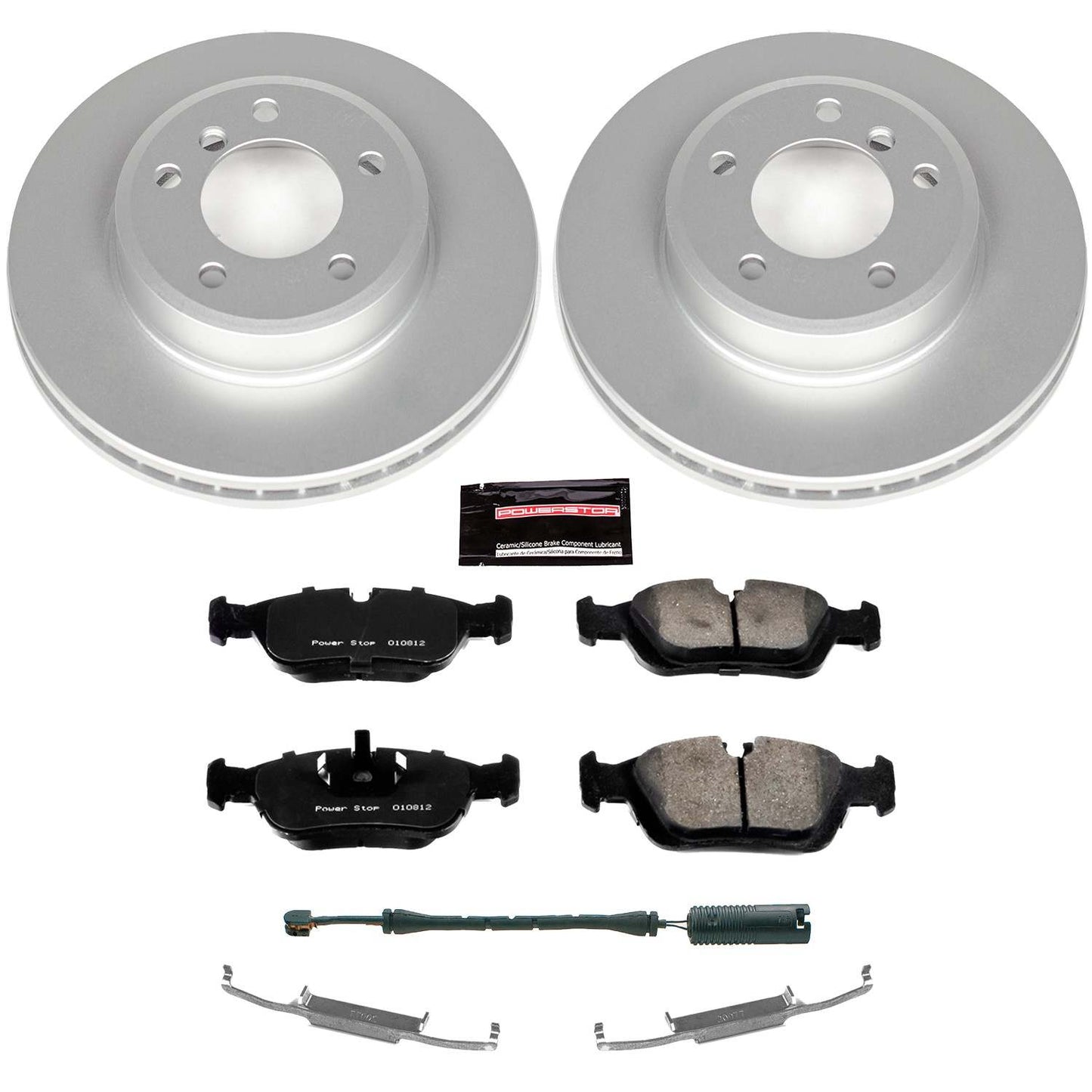 PowerStop Power Stop 01-02 BMW Z3 Front Z23 Evolution Sport Coated Brake Kit CRK867