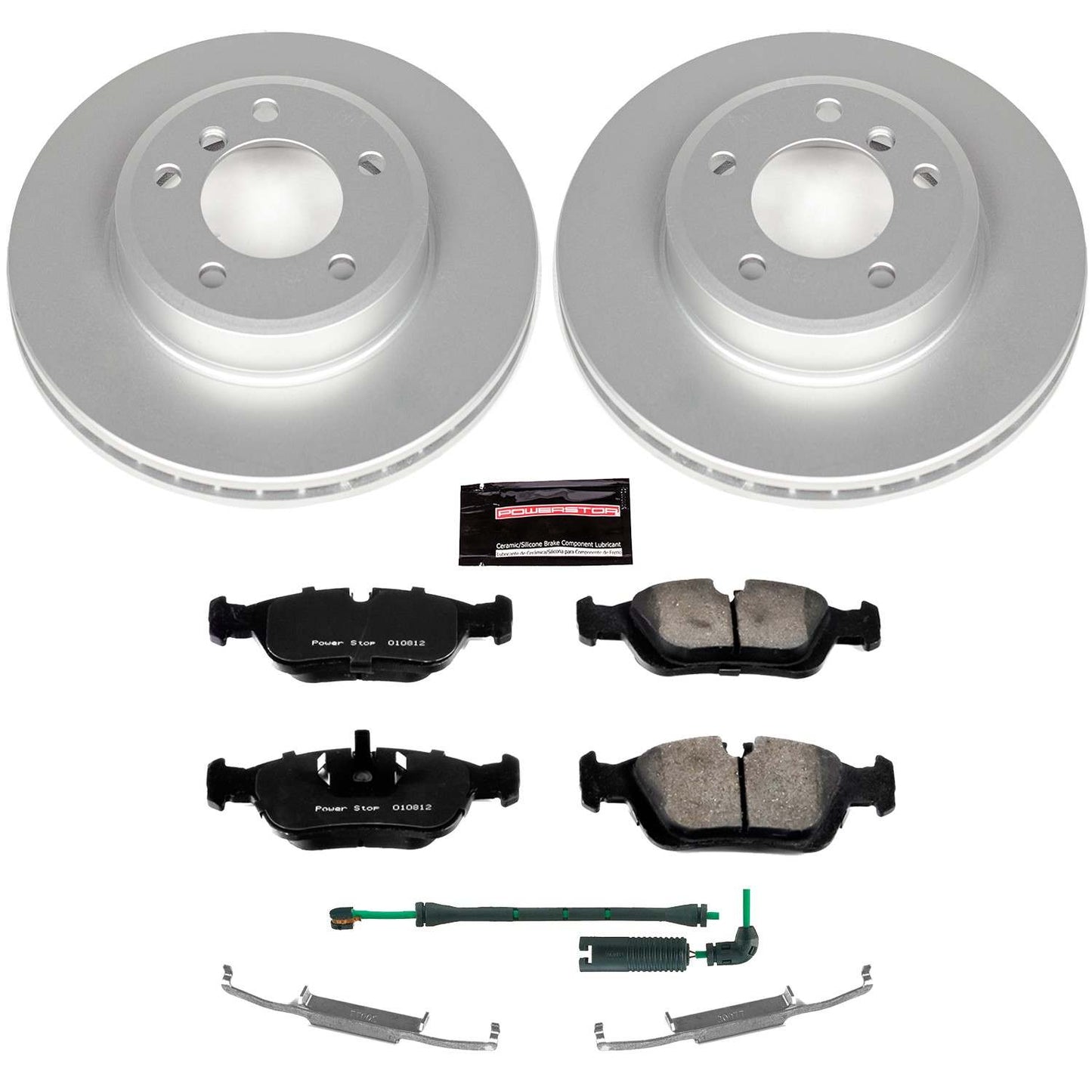 PowerStop Power Stop 01-05 BMW 325xi Front Z23 Evolution Sport Coated Brake Kit CRK868