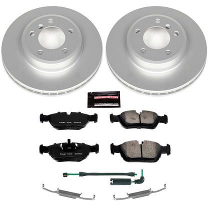 PowerStop Power Stop 01-05 BMW 325xi Front Z23 Evolution Sport Coated Brake Kit CRK868