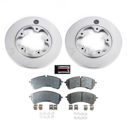 PowerStop Power Stop 2020 Ford Transit-150 Rear Z17 Coated Brake Kit CRK8714