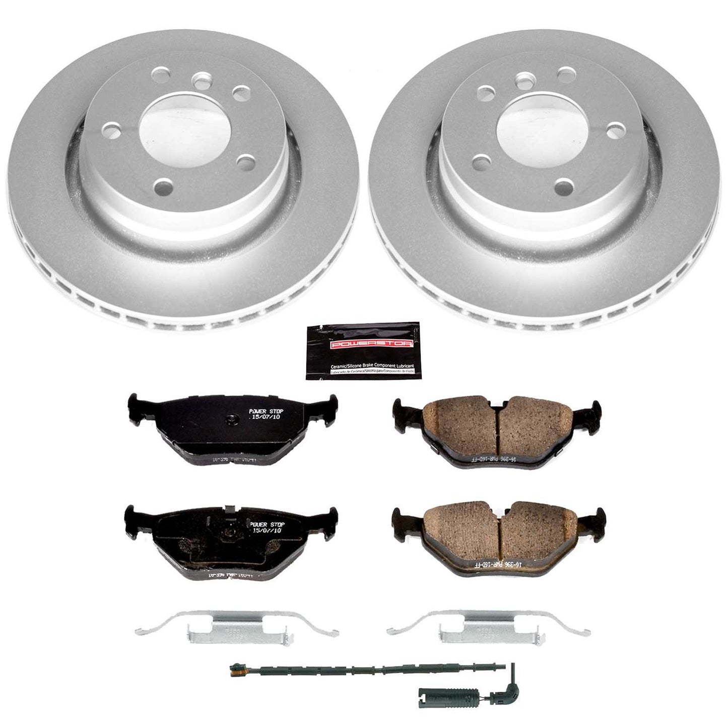 PowerStop Power Stop 2000 BMW 323i Rear Z23 Evolution Sport Coated Brake Kit CRK877