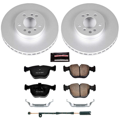 PowerStop Power Stop 00-06 BMW X5 Front Z23 Evolution Sport Coated Brake Kit CRK879