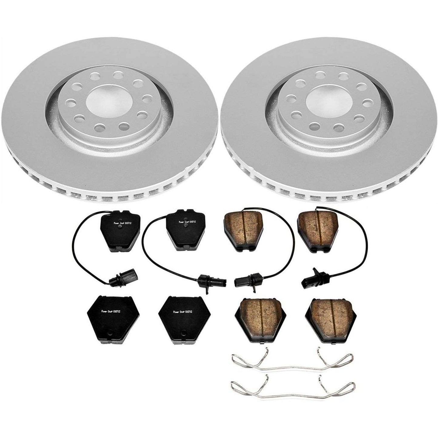 PowerStop Power Stop 00-01 Audi A6 Quattro Front Z23 Evolution Sport Coated Brake Kit CRK886