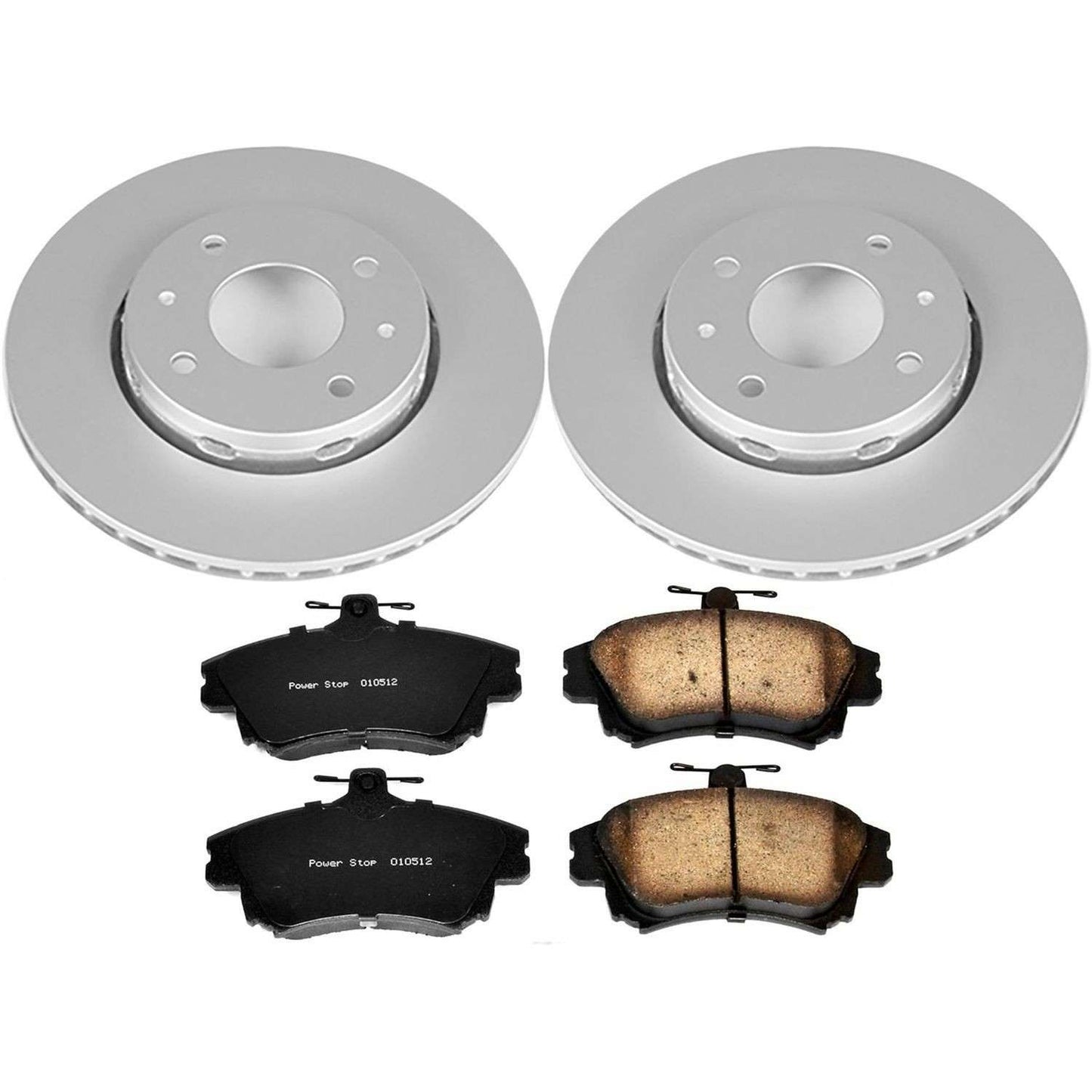 PowerStop Power Stop 00-04 Volvo S40 Front Z23 Evolution Sport Coated Brake Kit CRK911
