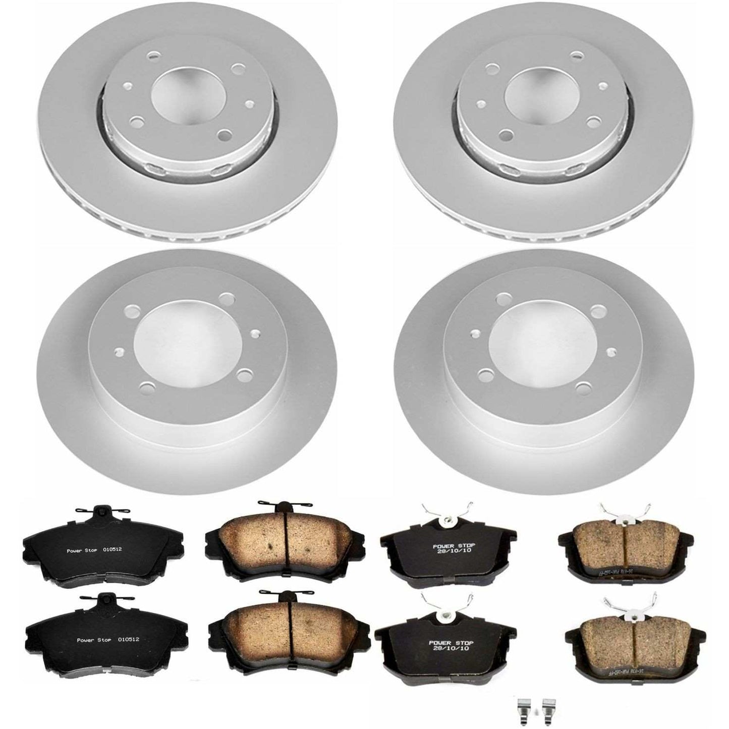PowerStop Power Stop 00-04 Volvo S40 Front & Rear Z23 Evolution Sport Coated Brake Kit CRK912