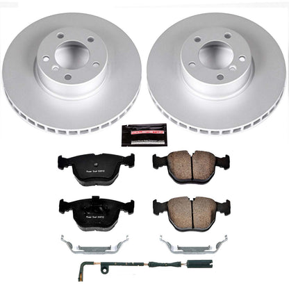 PowerStop Power Stop 01-03 BMW 530i Front Z23 Evolution Sport Coated Brake Kit CRK944
