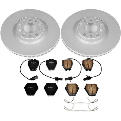 PowerStop Power Stop 00-04 Audi A6 Quattro Front Z23 Evolution Sport Coated Brake Kit CRK948