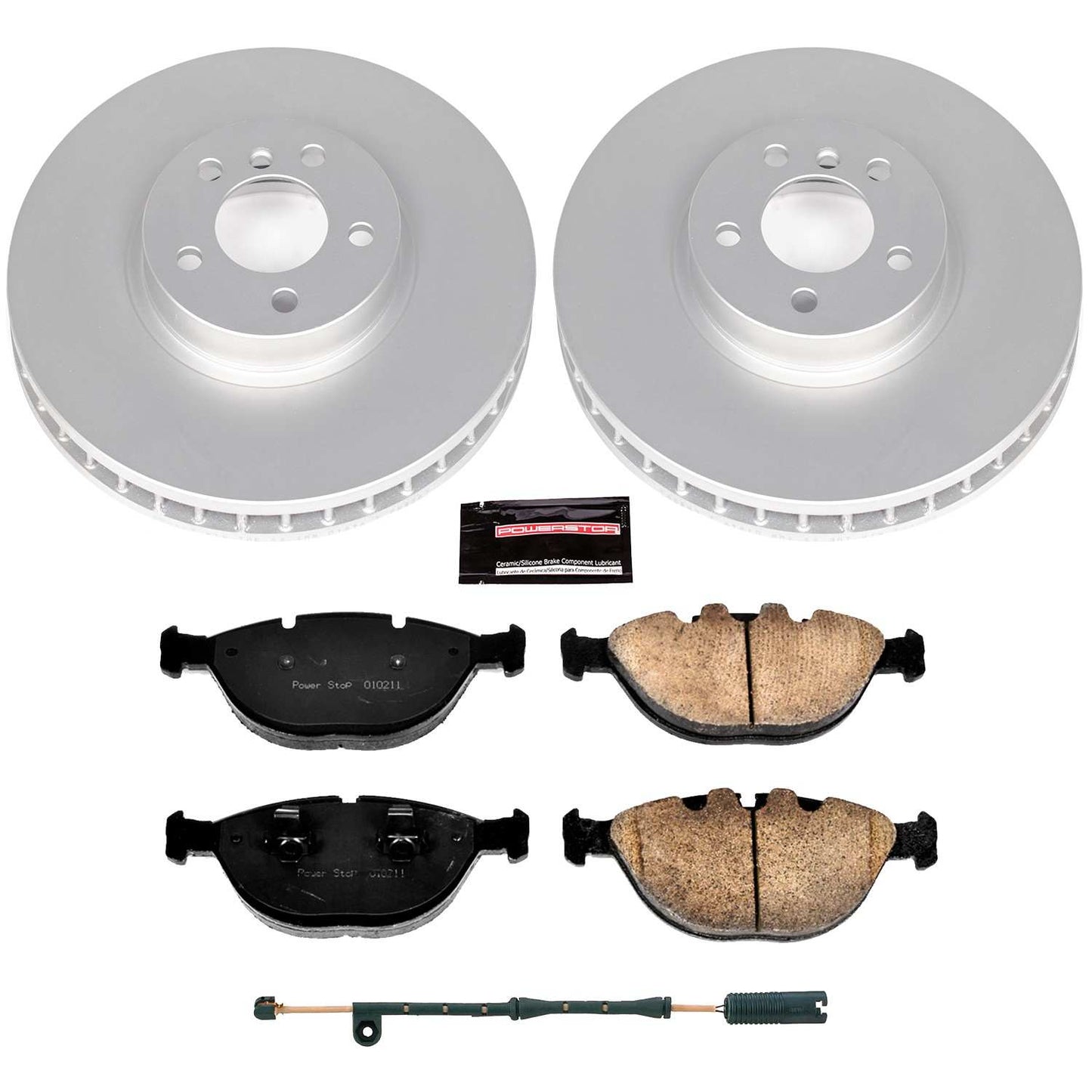 PowerStop Power Stop 02-03 BMW X5 Front Z23 Evolution Sport Coated Brake Kit CRK956
