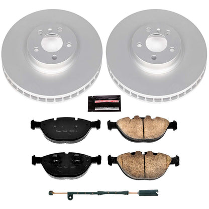 PowerStop Power Stop 02-03 BMW X5 Front Z23 Evolution Sport Coated Brake Kit CRK956