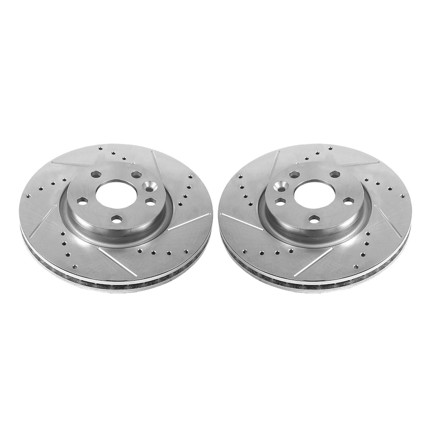 PowerStop Power Stop 12-15 Land Rover Range Rover Evoque Front Evolution Drilled & Slotted Rotors - Pair EBR1000XPR