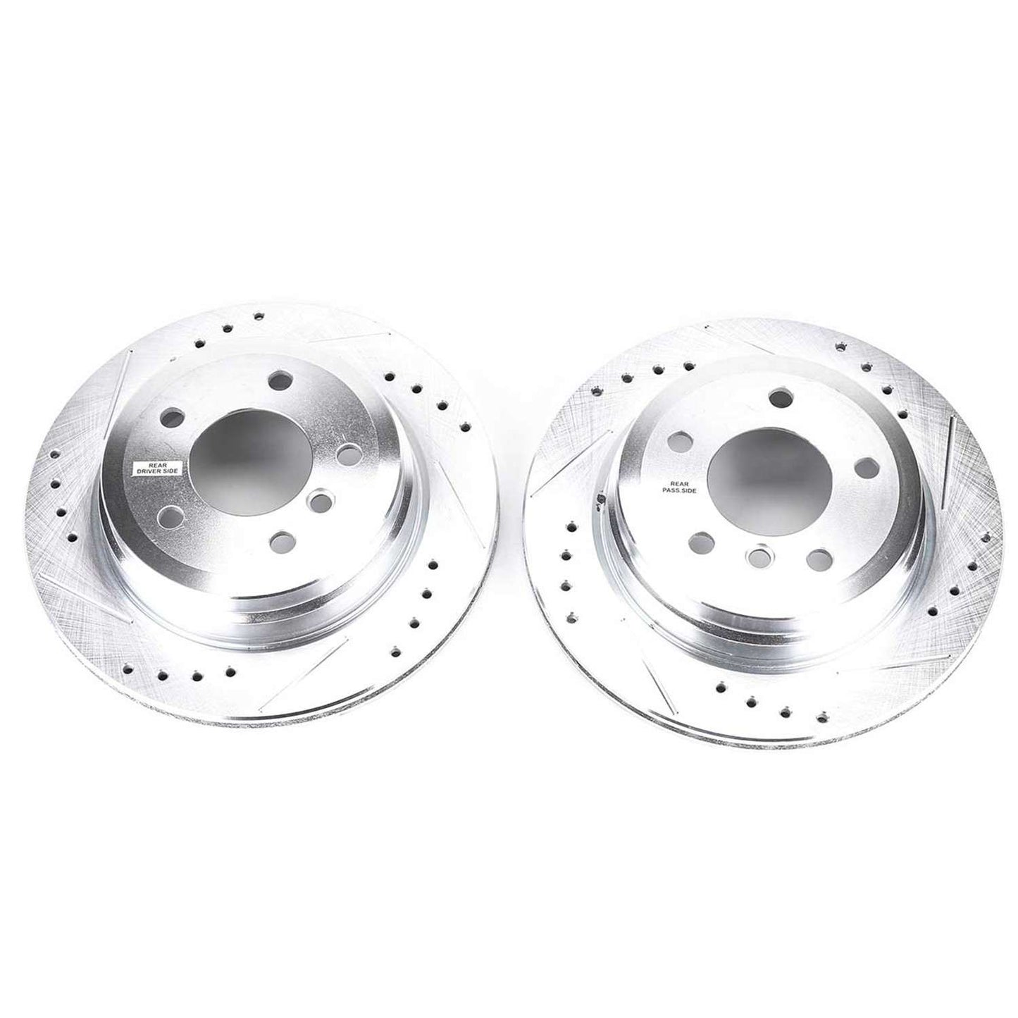 PowerStop Power Stop 2006 BMW 325xi Rear Evolution Drilled & Slotted Rotors - Pair EBR1019XPR