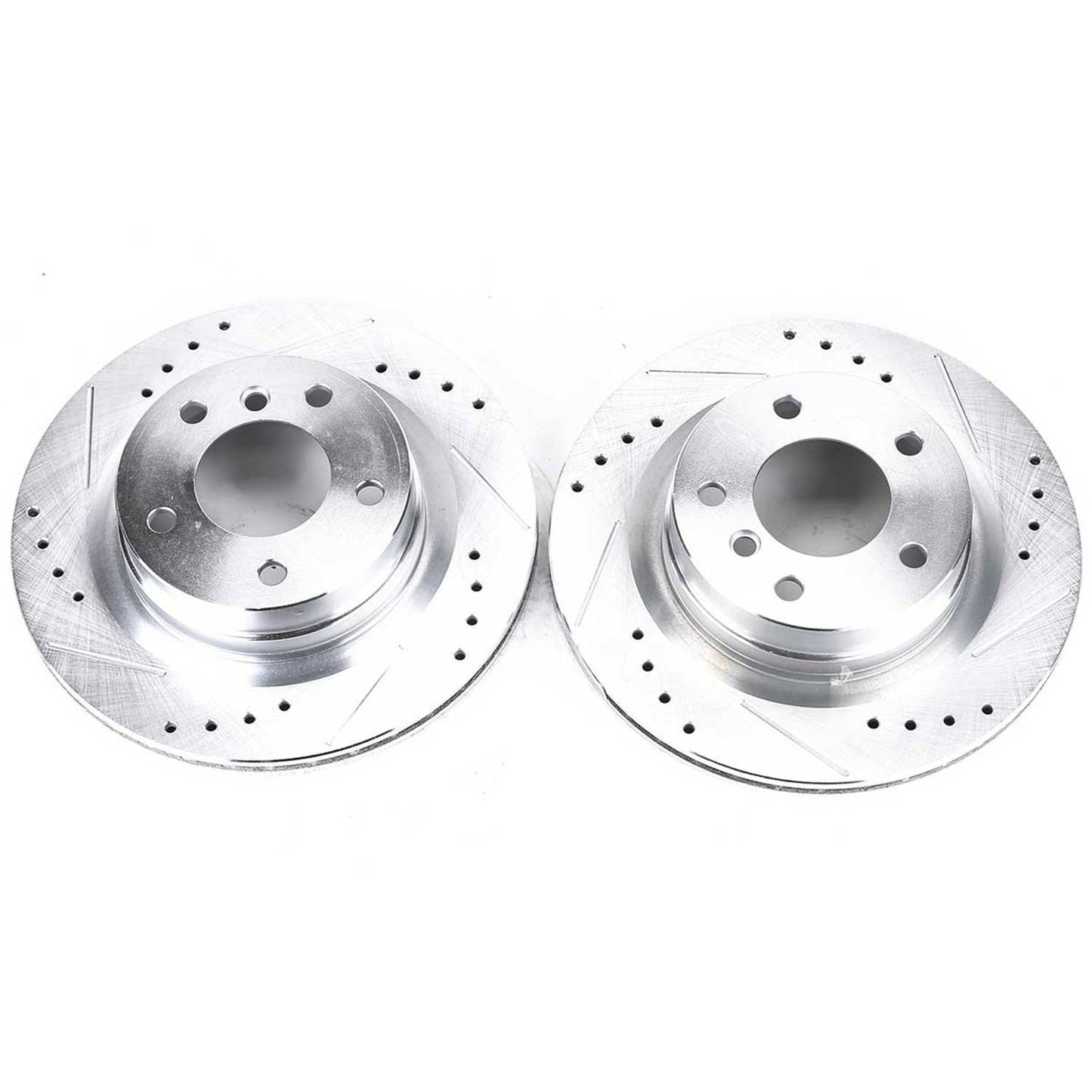 PowerStop Power Stop 2006 BMW 325i Rear Evolution Drilled & Slotted Rotors - Pair EBR1020XPR
