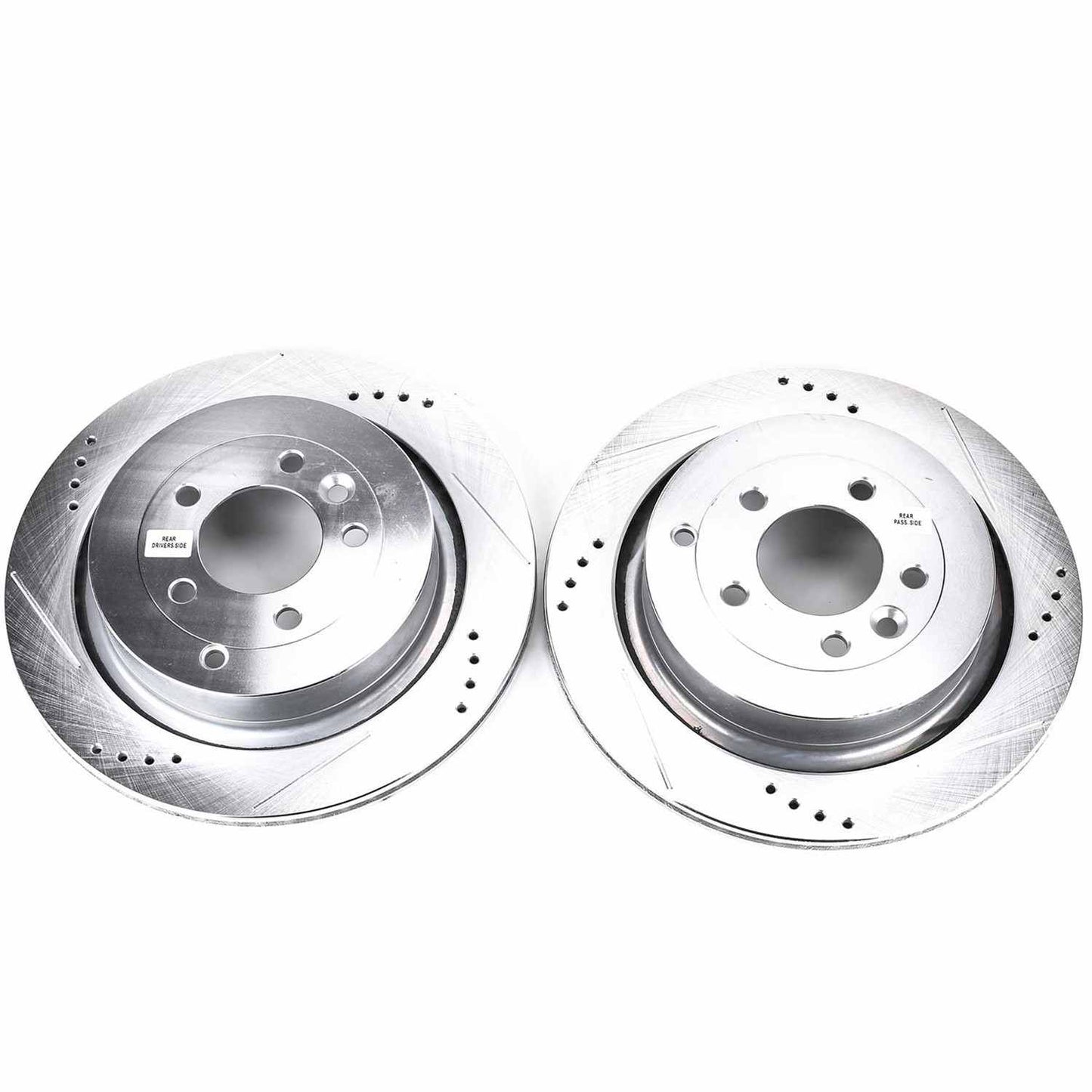 PowerStop Power Stop 05-09 Land Rover LR3 Rear Evolution Drilled & Slotted Rotors - Pair EBR1046XPR