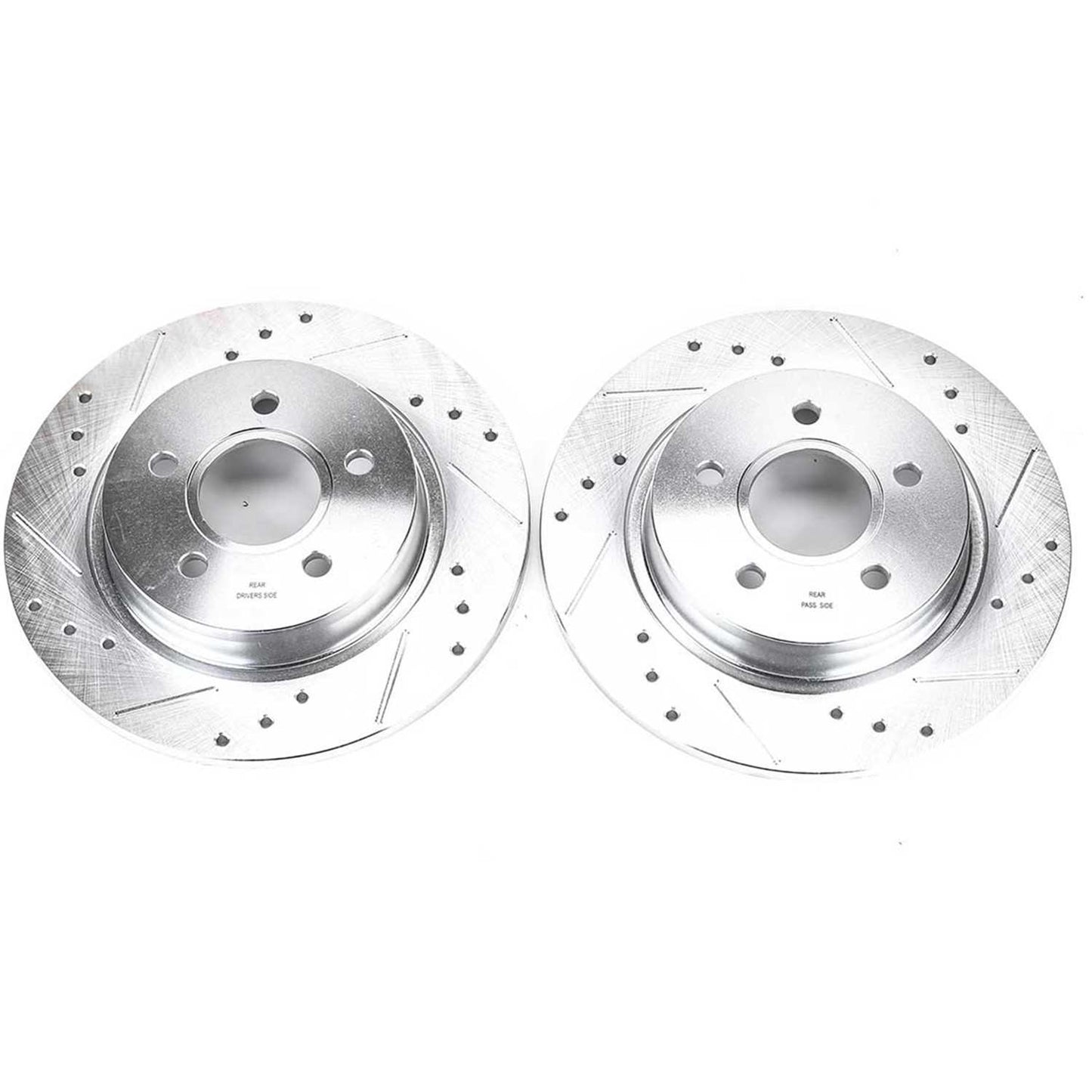 PowerStop Power Stop 08-13 Volvo C30 Rear Evolution Drilled & Slotted Rotors - Pair EBR1066XPR