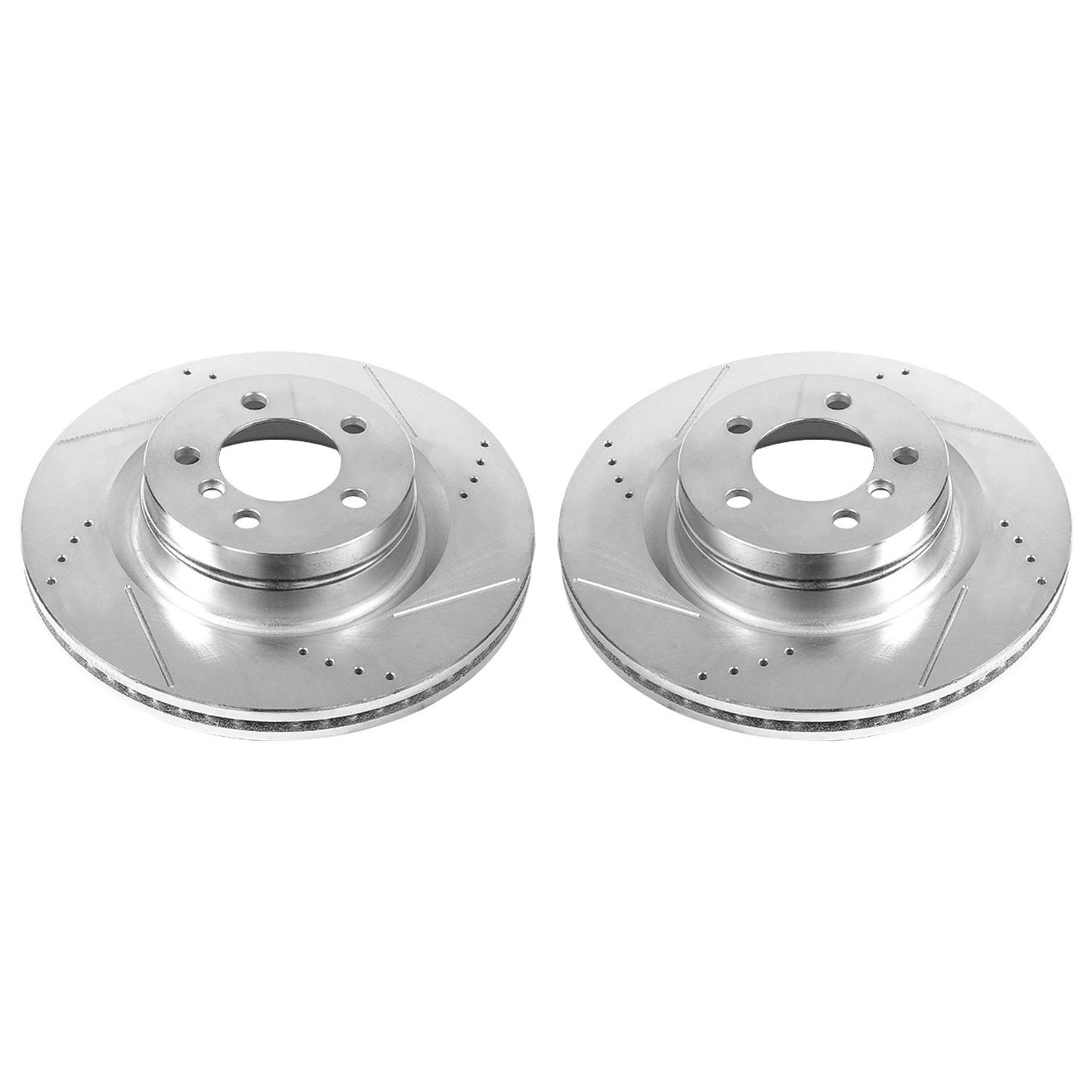 PowerStop Power Stop 06-09 Land Rover Range Rover Front Evolution Drilled & Slotted Rotors - Pair EBR1078XPR