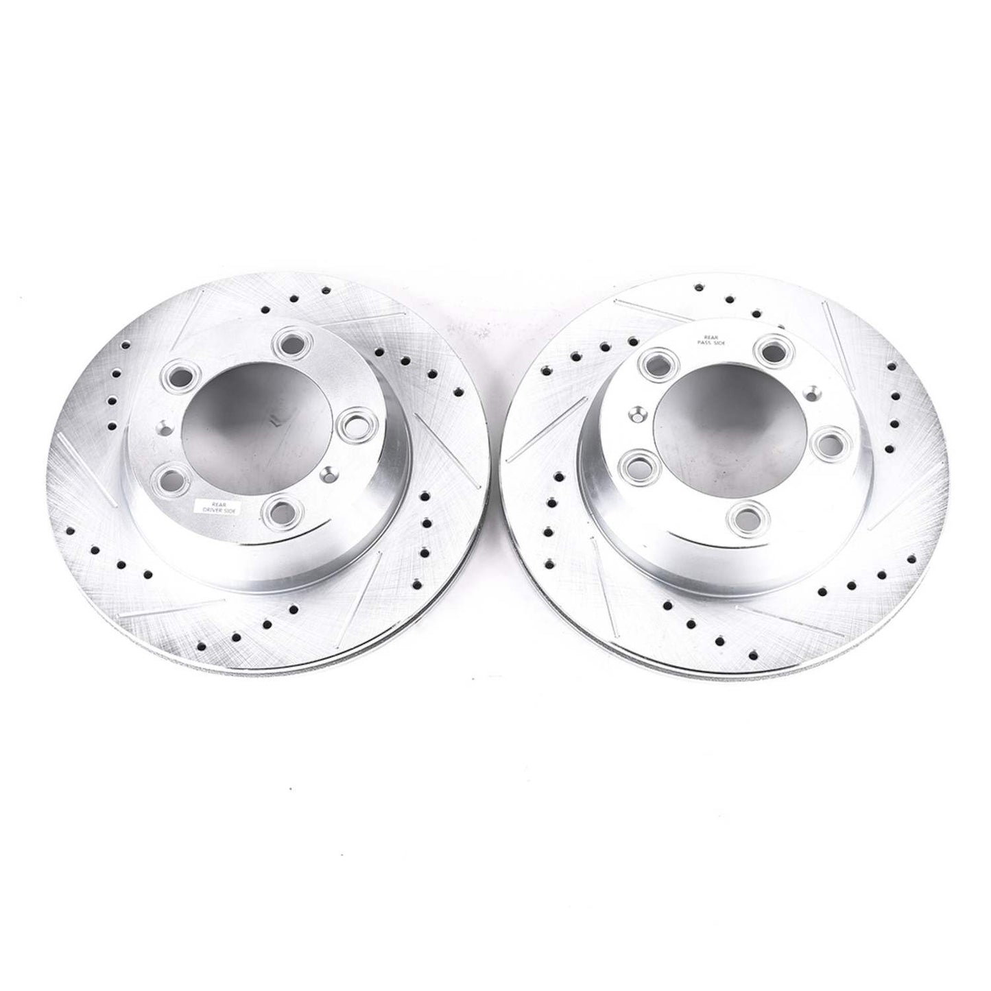 PowerStop Power Stop 17-19 Porsche 718 Boxster Rear Evolution Drilled & Slotted Rotors - Pair EBR1079XPR
