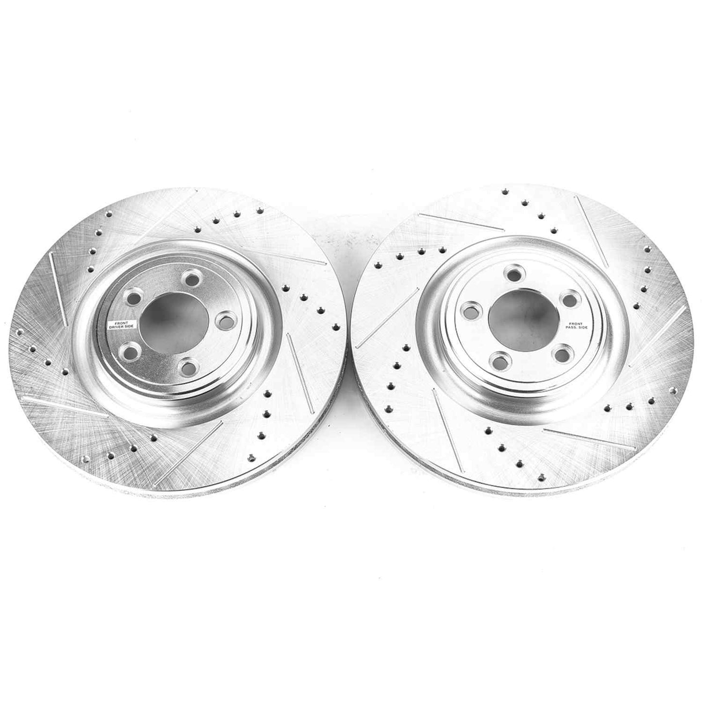 PowerStop Power Stop 14-19 Jaguar F-Type Front Evolution Drilled & Slotted Rotors - Pair EBR1083XPR