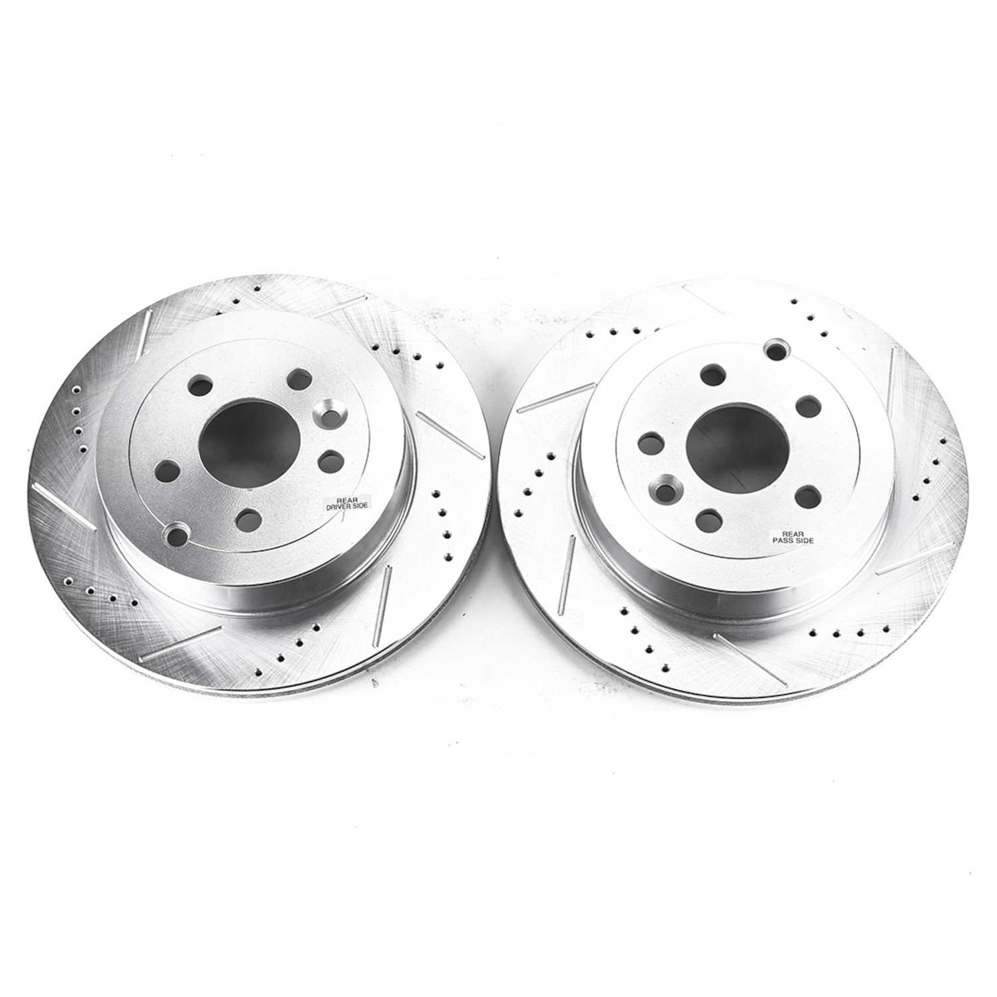 PowerStop Power Stop 08-12 Land Rover LR2 Rear Evolution Drilled & Slotted Rotors - Pair EBR1094XPR