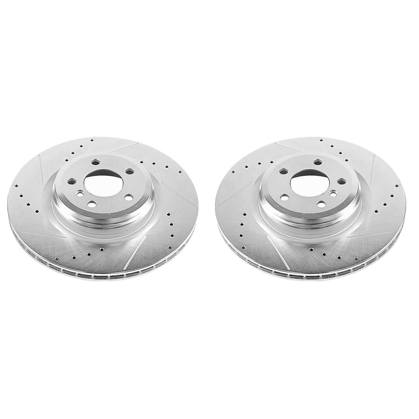PowerStop Power Stop 10-15 BMW 550i GT Rear Evolution Drilled & Slotted Rotors - Pair EBR1221XPR