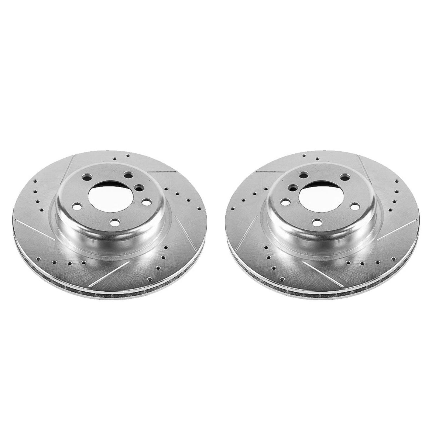 PowerStop Power Stop 11-16 BMW 528i Front Evolution Drilled & Slotted Rotors - Pair EBR1234XPR