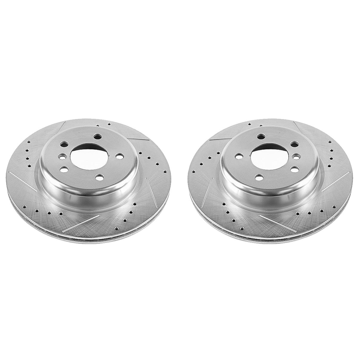 PowerStop Power Stop 11-16 BMW 528i Rear Evolution Drilled & Slotted Rotors - Pair EBR1235XPR