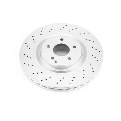 PowerStop Power Stop 02-04 Mercedes-Benz C32 AMG Front Evolution High Carbon Geomet Coated Rotor EBR1243EVC