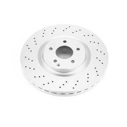 PowerStop Power Stop 02-04 Mercedes-Benz C32 AMG Front Evolution High Carbon Geomet Coated Rotor EBR1243EVC