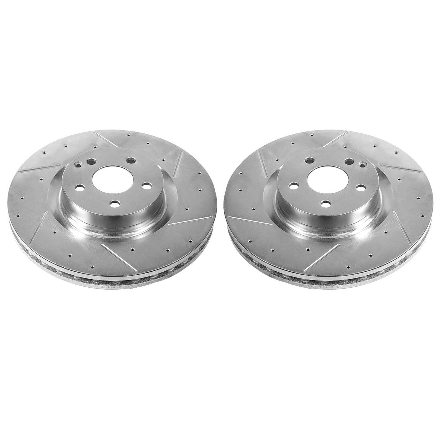 PowerStop Power Stop 12-16 Mercedes-Benz C250 Front Evolution Drilled & Slotted Rotors - Pair EBR1265XPR