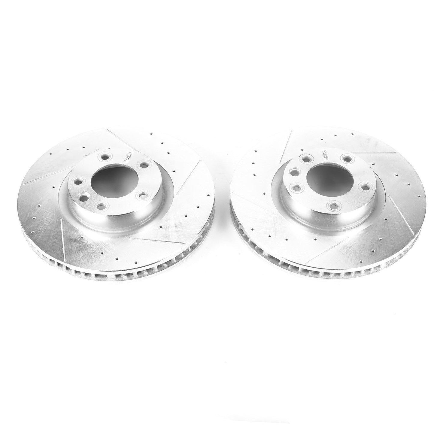 PowerStop Power Stop 11-18 Porsche Cayenne Front Evolution Drilled & Slotted Rotors - Pair EBR1291XPR