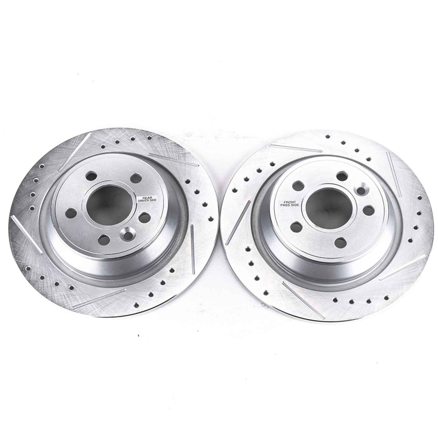 PowerStop Power Stop 12-15 Land Rover Range Rover Evoque Rear Evolution Drilled & Slotted Rotors - Pair EBR1299XPR