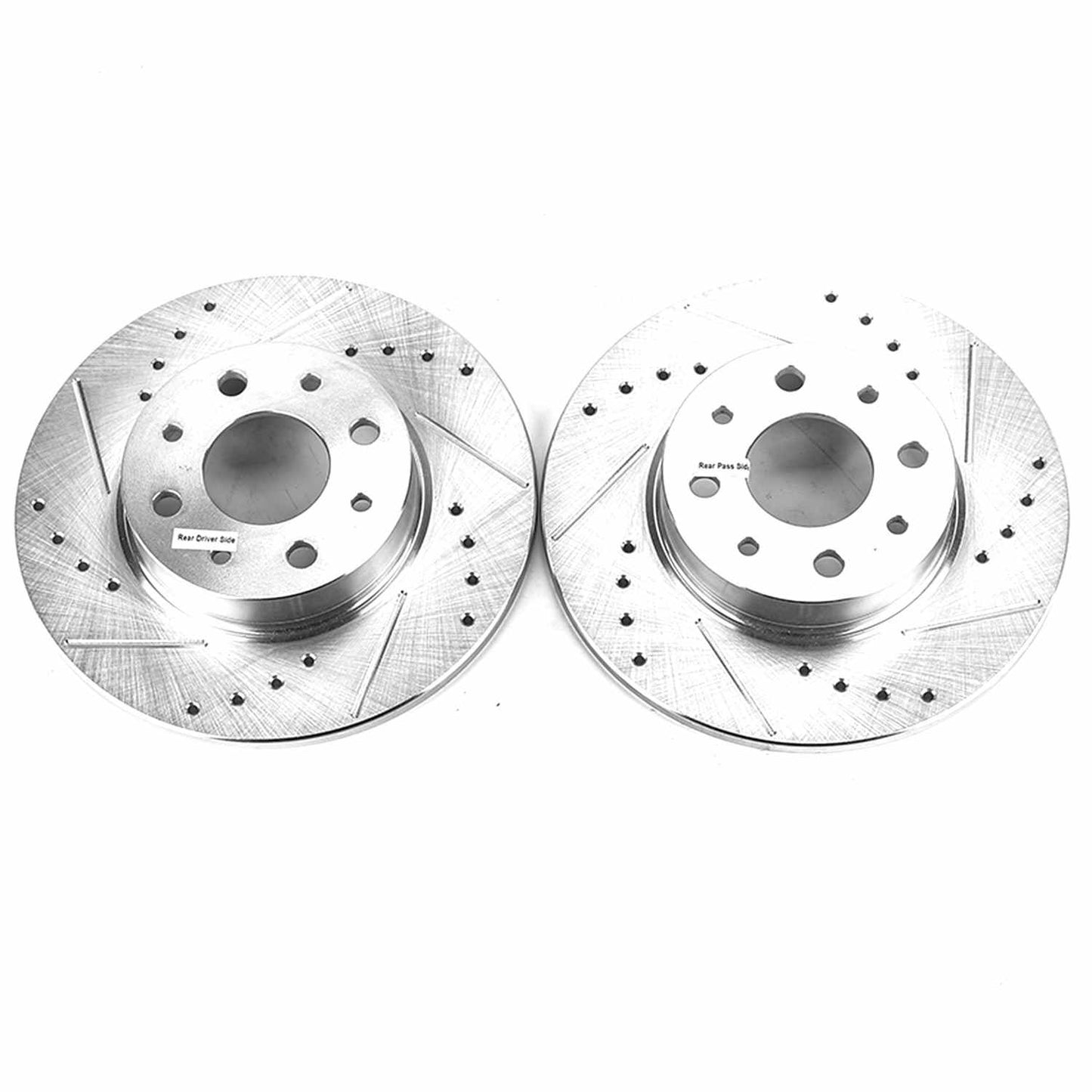 PowerStop Power Stop 13-18 Fiat 500 Rear Evolution Drilled & Slotted Rotors - Pair EBR1405XPR