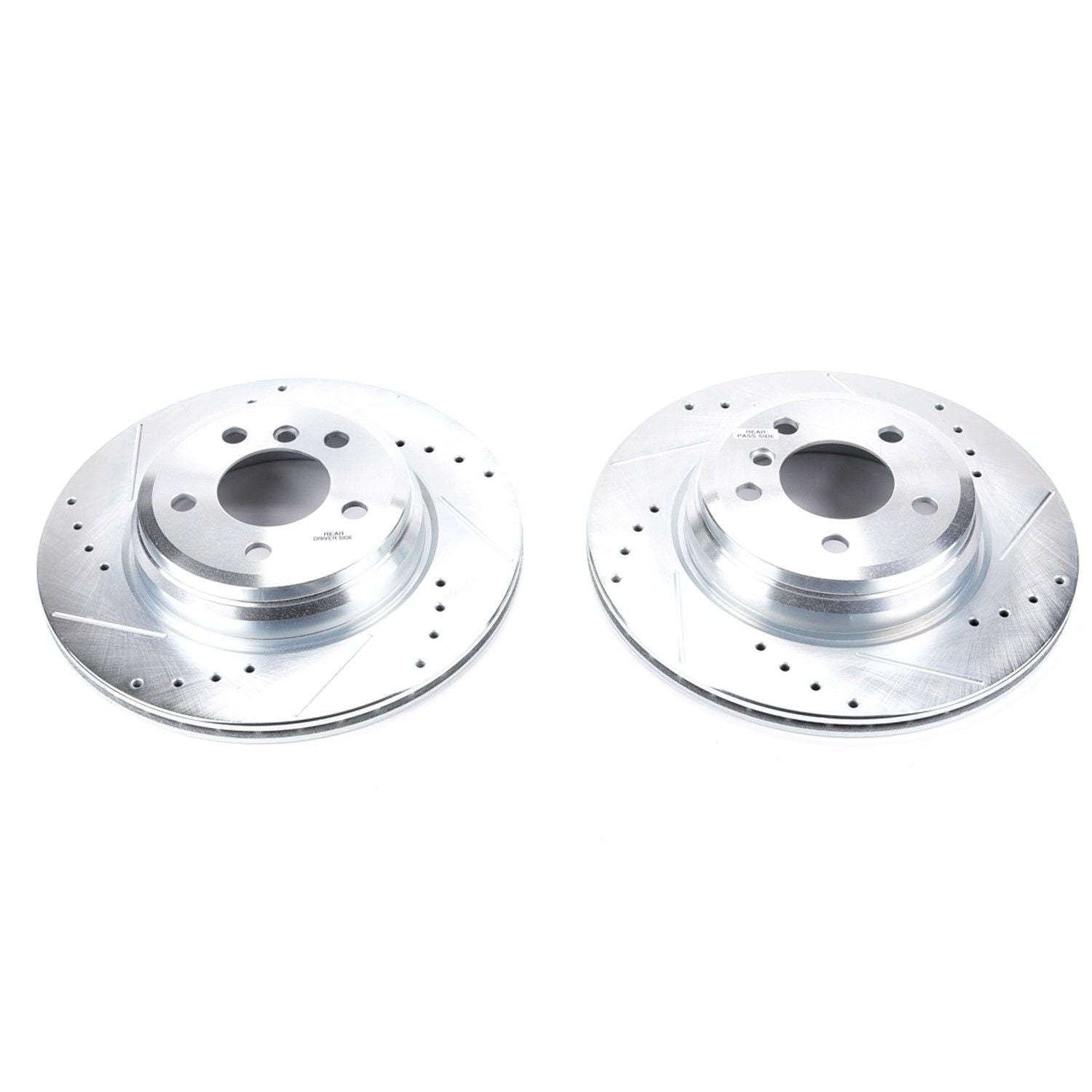 PowerStop Power Stop 2016 BMW 328i Rear Evolution Drilled & Slotted Rotors - Pair EBR1414XPR
