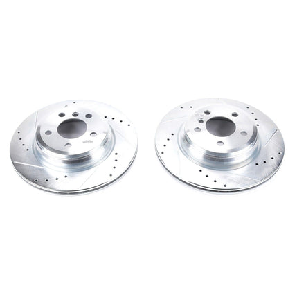 PowerStop Power Stop 2016 BMW 328i Rear Evolution Drilled & Slotted Rotors - Pair EBR1414XPR