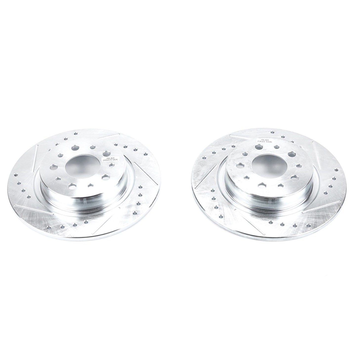 PowerStop Power Stop 14-19 Fiat 500L Rear Evolution Drilled & Slotted Rotors - Pair EBR1423XPR