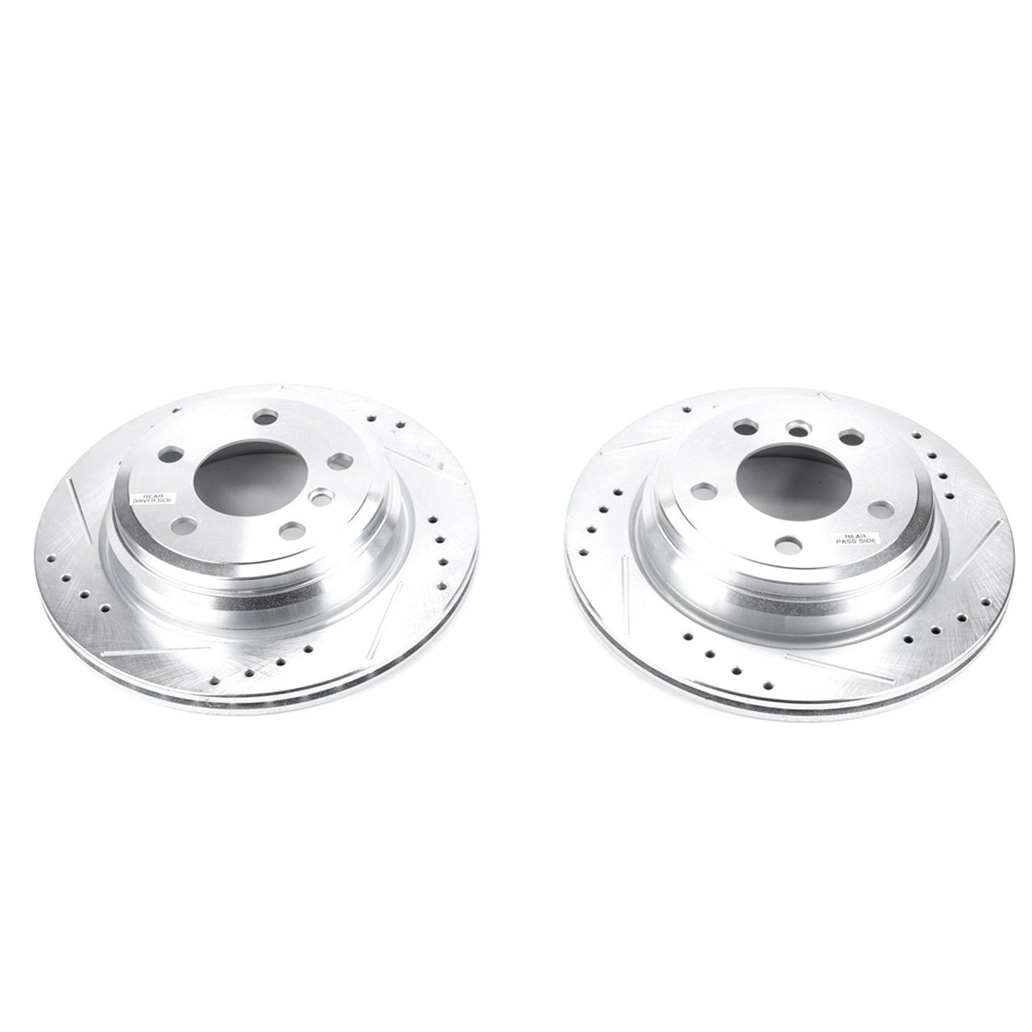 PowerStop Power Stop 13-18 BMW 320i xDrive Rear Evolution Drilled & Slotted Rotors - Pair EBR1442XPR