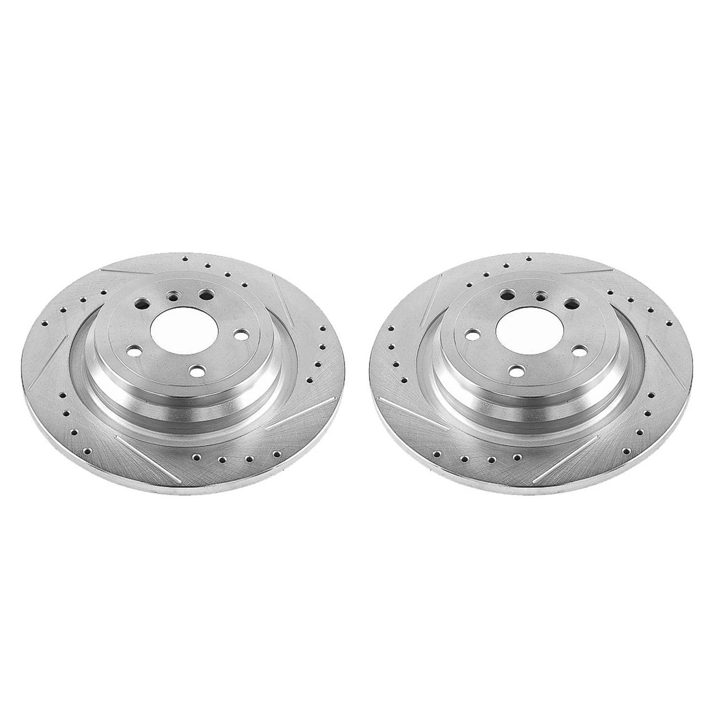 PowerStop Power Stop 16-17 Mercedes-Benz GLE300d Rear Evolution Drilled & Slotted Rotors - Pair EBR1457XPR