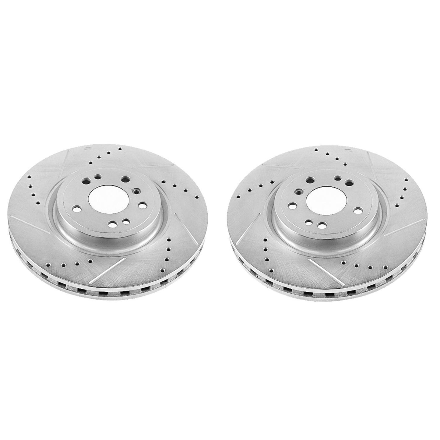 PowerStop Power Stop 16-17 Mercedes-Benz GLE300d Front Evolution Drilled & Slotted Rotors - Pair EBR1460XPR