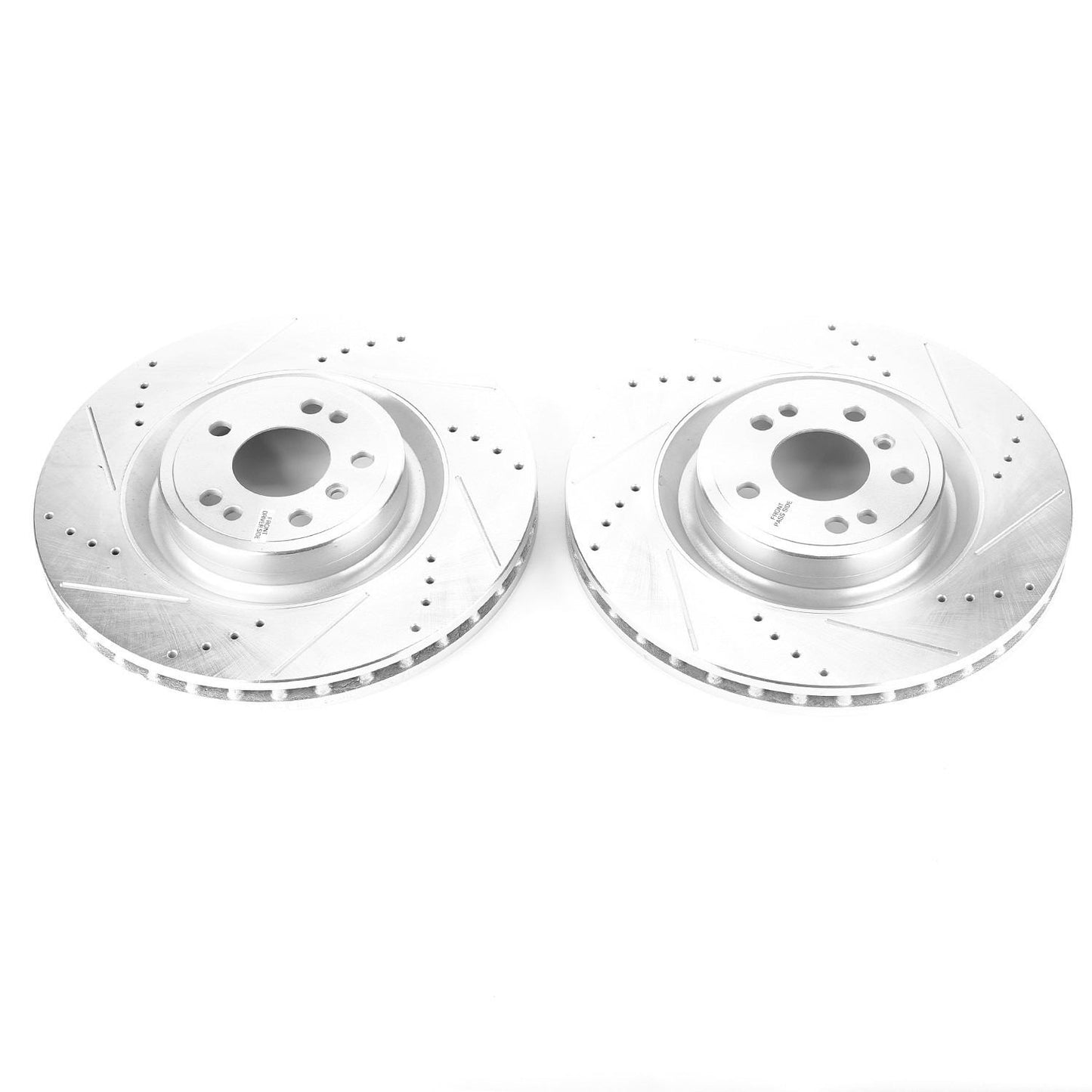 PowerStop Power Stop 13-16 Mercedes-Benz GL350 Front Evolution Drilled & Slotted Rotors - Pair EBR1463XPR