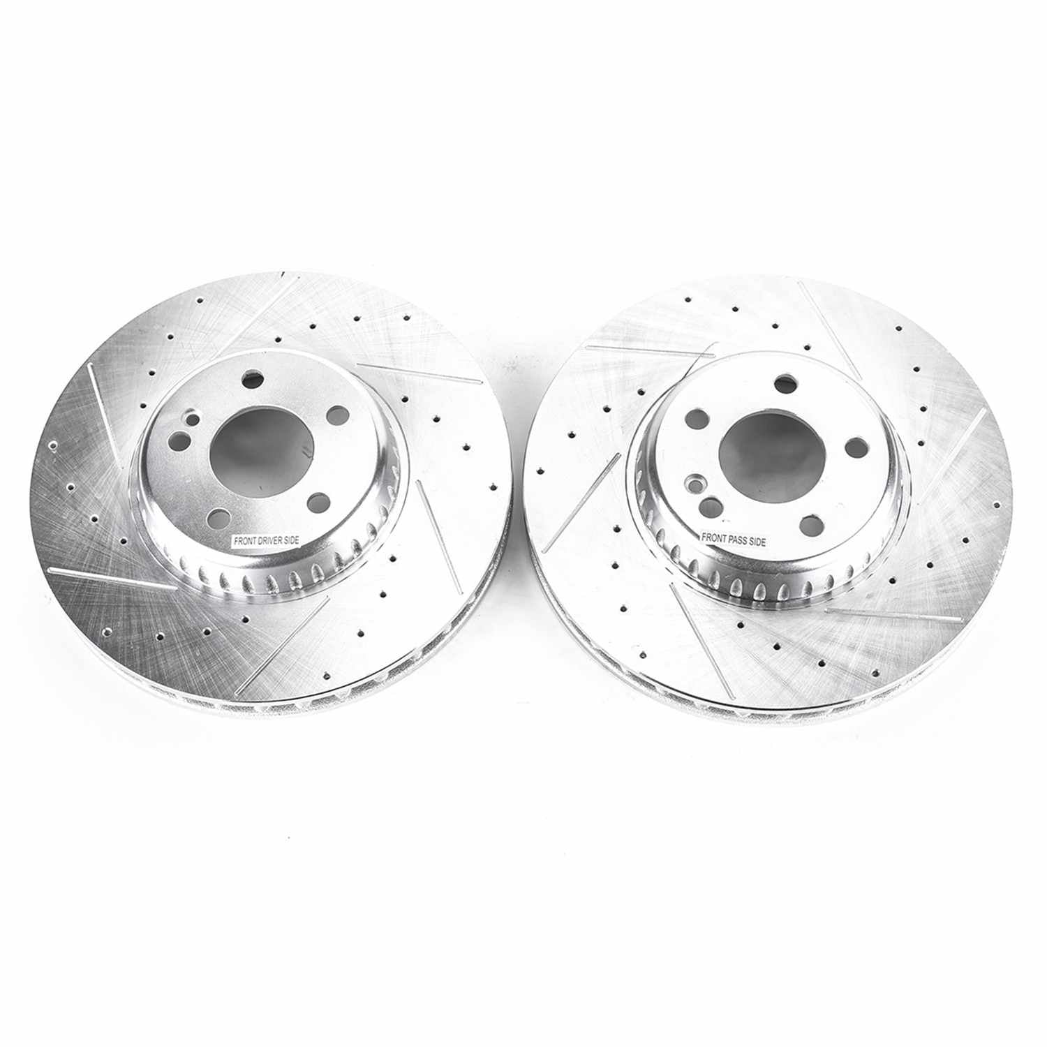 PowerStop Power Stop 15-18 Mercedes-Benz C300 Front Evolution Drilled & Slotted Rotors - Pair EBR1604XPR