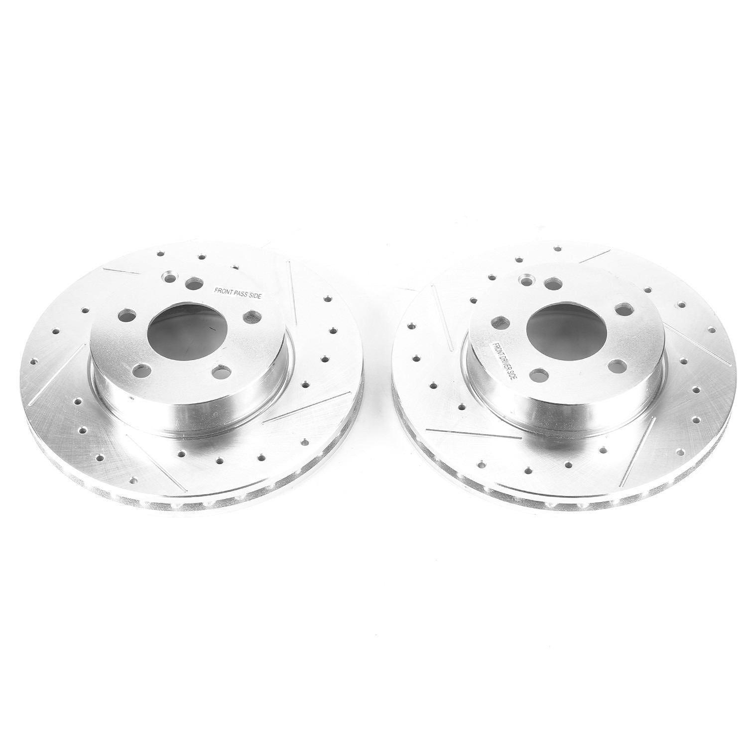 PowerStop Power Stop 15-16 Mercedes-Benz C250 Front Evolution Drilled & Slotted Rotors - Pair EBR1626XPR