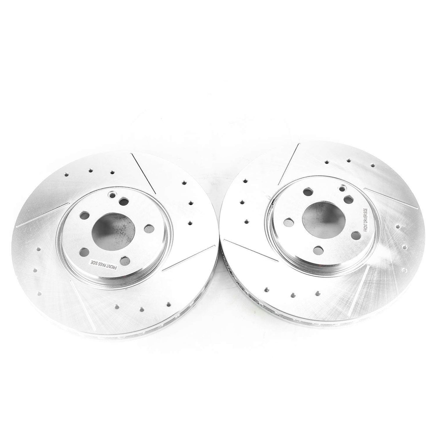 PowerStop Power Stop 04-06 Mercedes-Benz E500 Front Evolution Drilled & Slotted Rotors - Pair EBR1628XPR