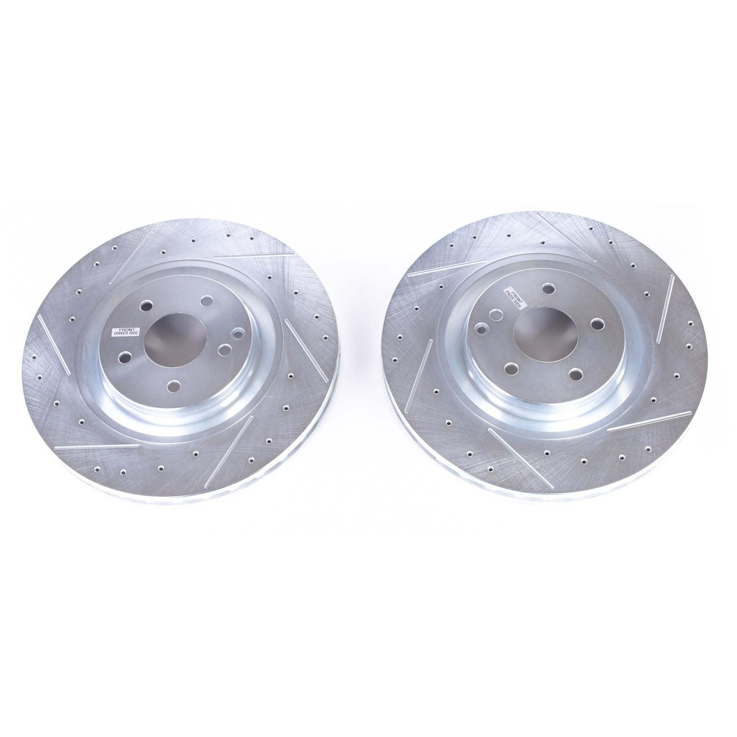 PowerStop Power Stop 03-06 Mercedes-Benz CLK500 Front Evolution Drilled & Slotted Rotors - Pair EBR1630XPR