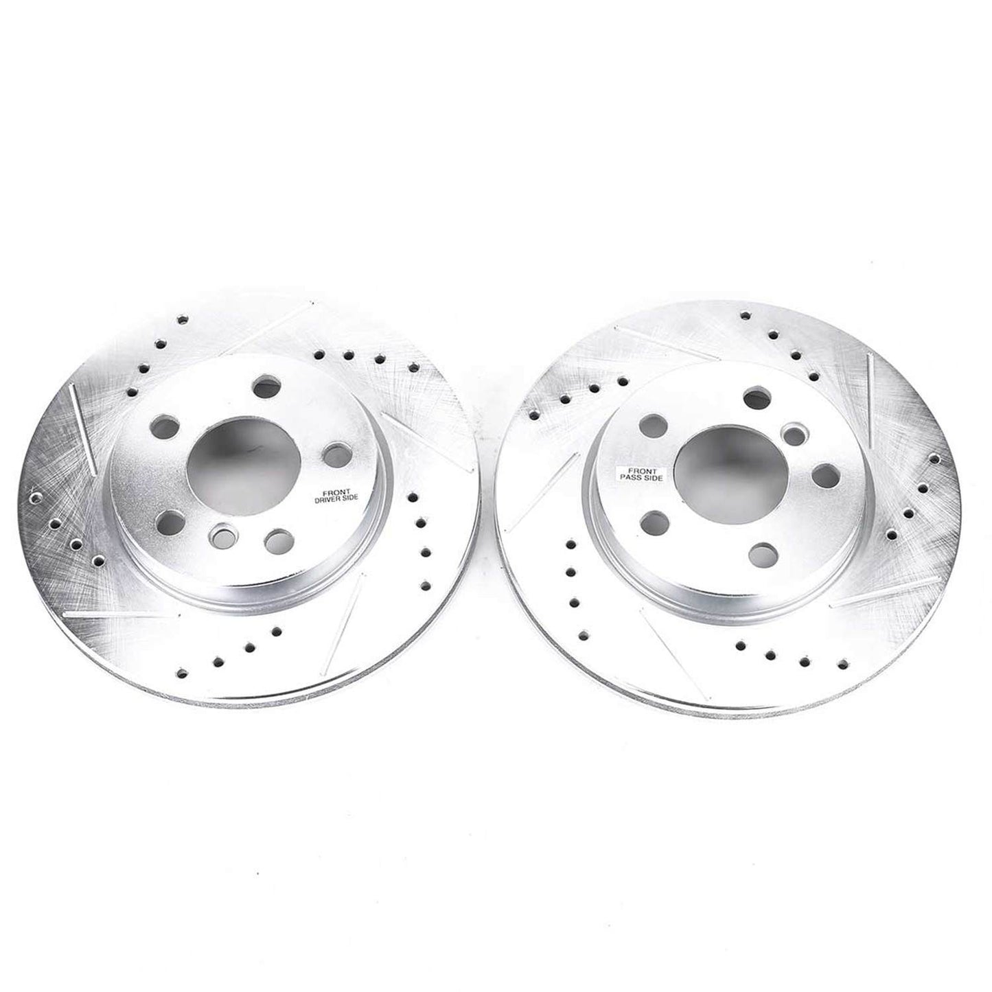PowerStop Power Stop 14-19 Mini Cooper Front Evolution Drilled & Slotted Rotors - Pair EBR1646XPR