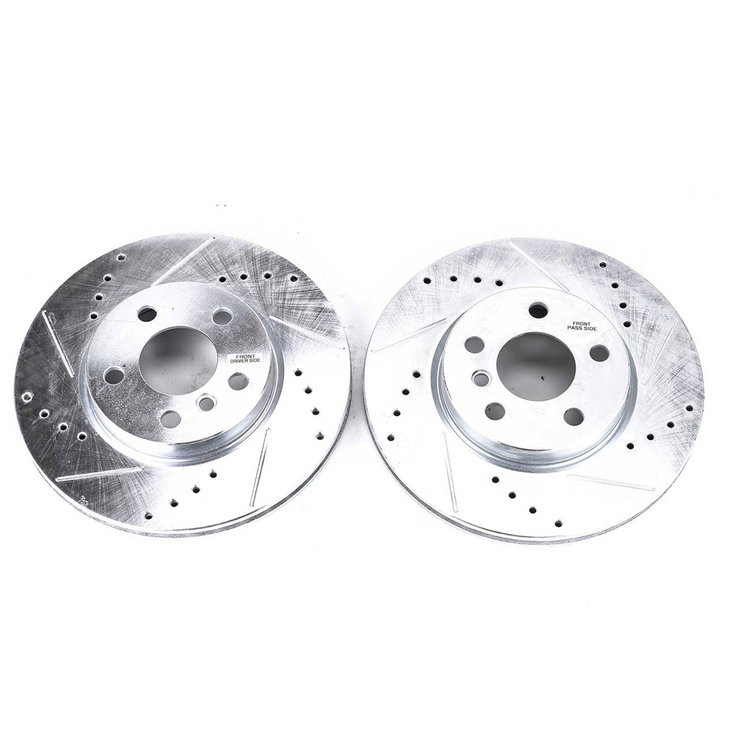 PowerStop Power Stop 2014 Mini Cooper Front Evolution Drilled & Slotted Rotors - Pair EBR1647XPR