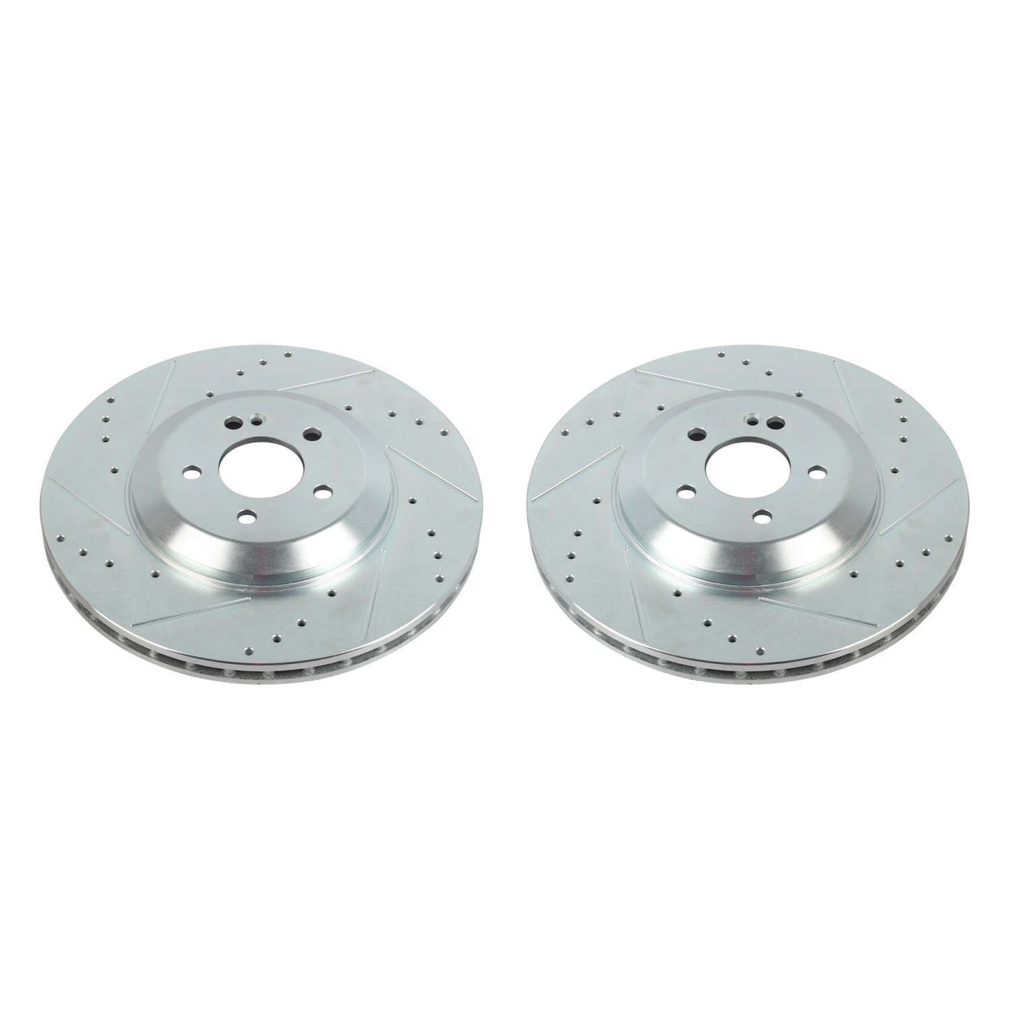 Power Stop 19-20 Mercedes-Benz CLS450 Rear Evolution Drilled & Slotted Rotors - Pair EBR1681XPR