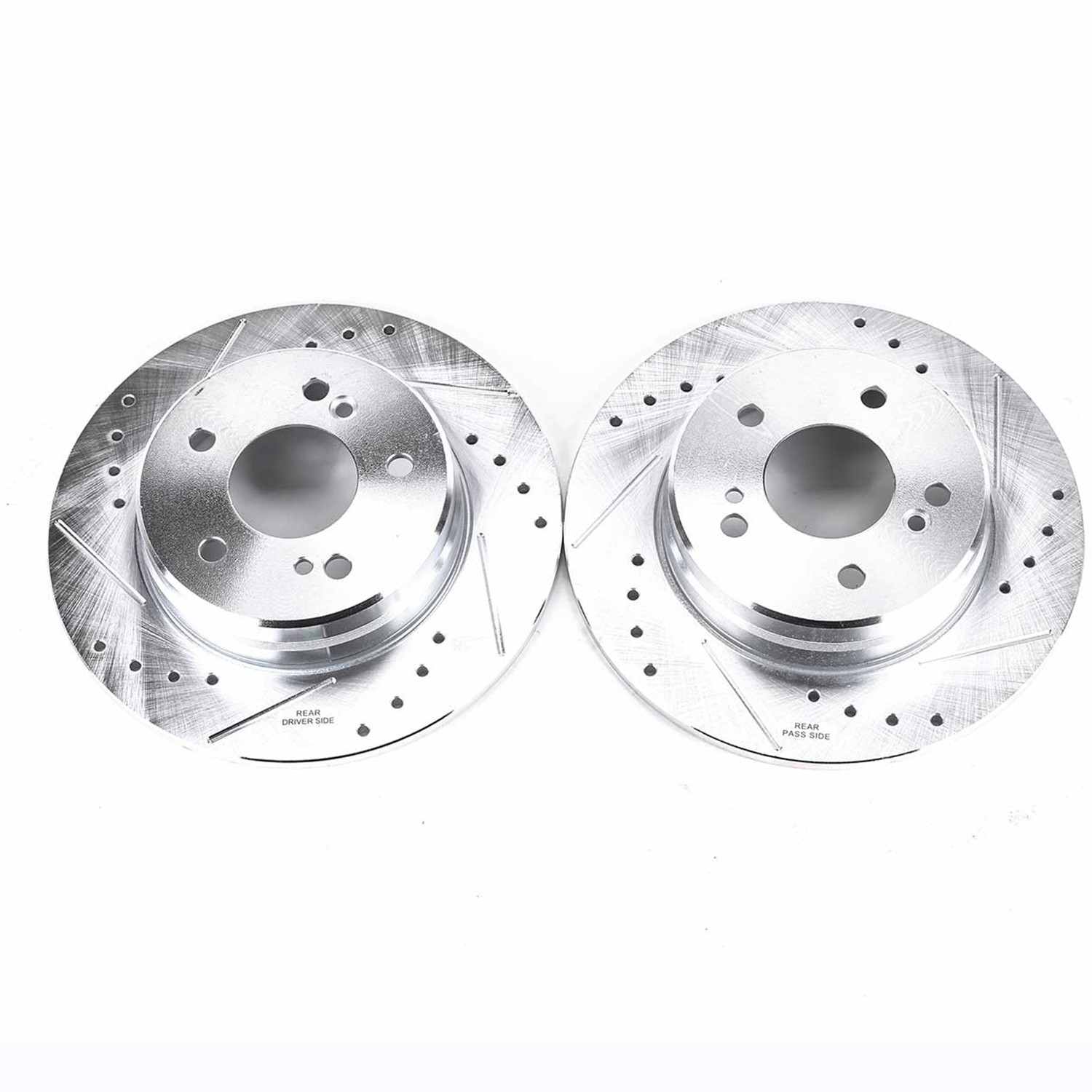 PowerStop Power Stop 04-08 Chrysler Crossfire Rear Evolution Drilled & Slotted Rotors - Pair EBR238XPR